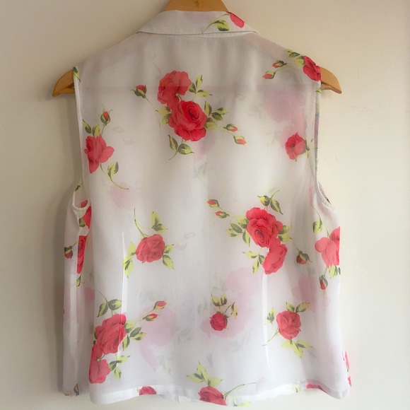 Vintage Jac dale sleeveless ruffled  pin up style - Picture 2 of 7